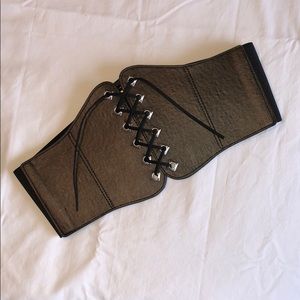Black Corset Belt
